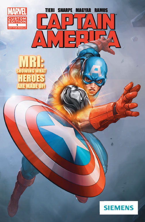 Marvel icomic book cover