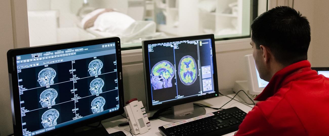 Weill Cornell Medicine Technologist performing MRI scan 