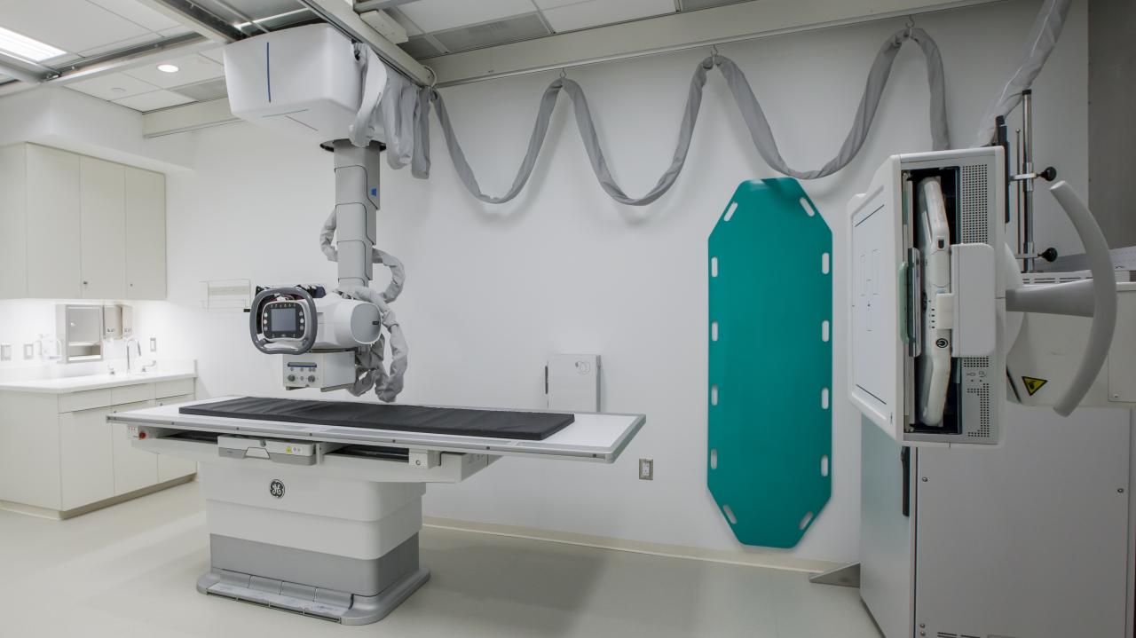 picture of our xray room