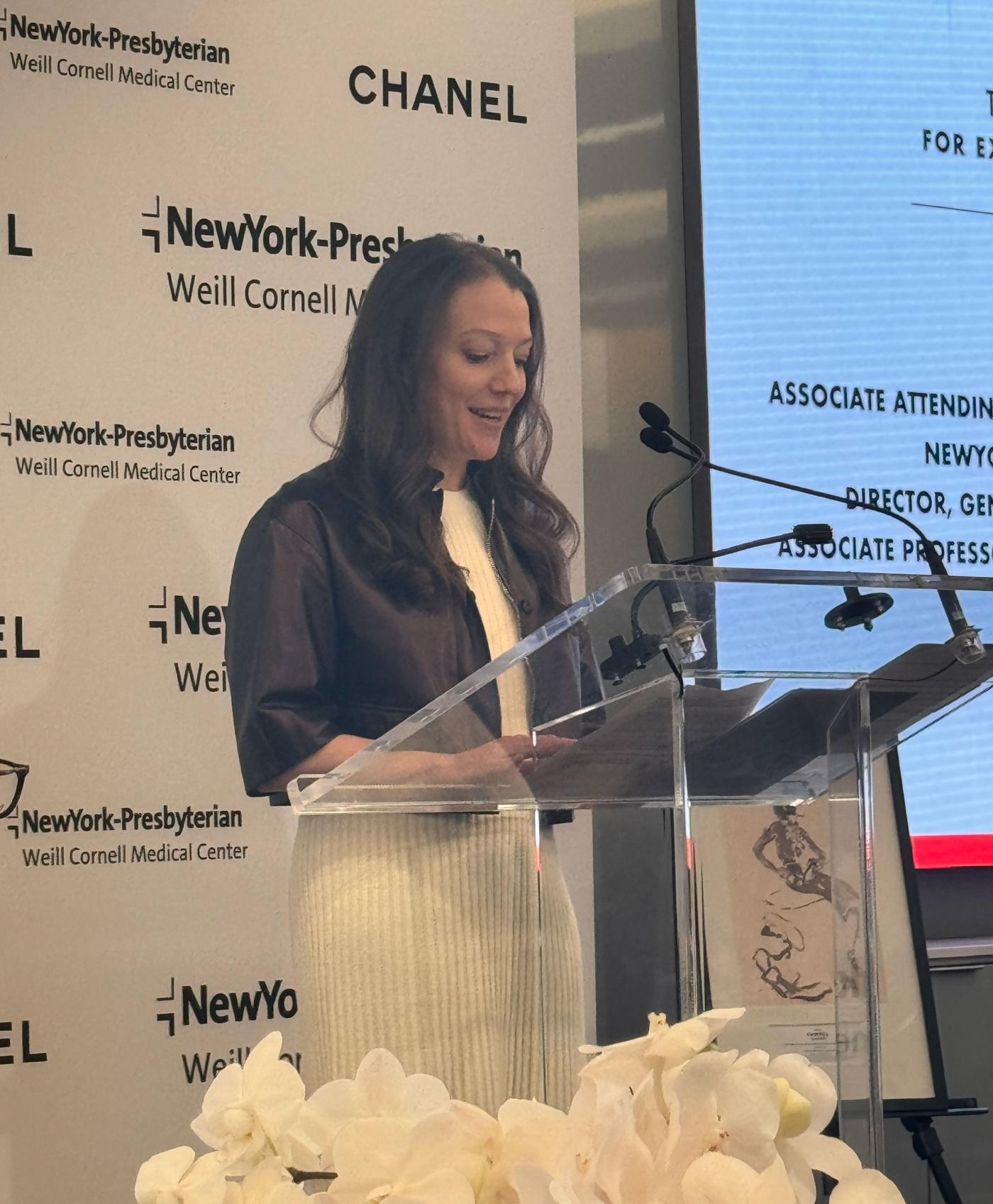 Dr. Melissa Frey honored with the 18th Annual Chanel Award for Excellence in Obstetrics and Gynecology, 2024