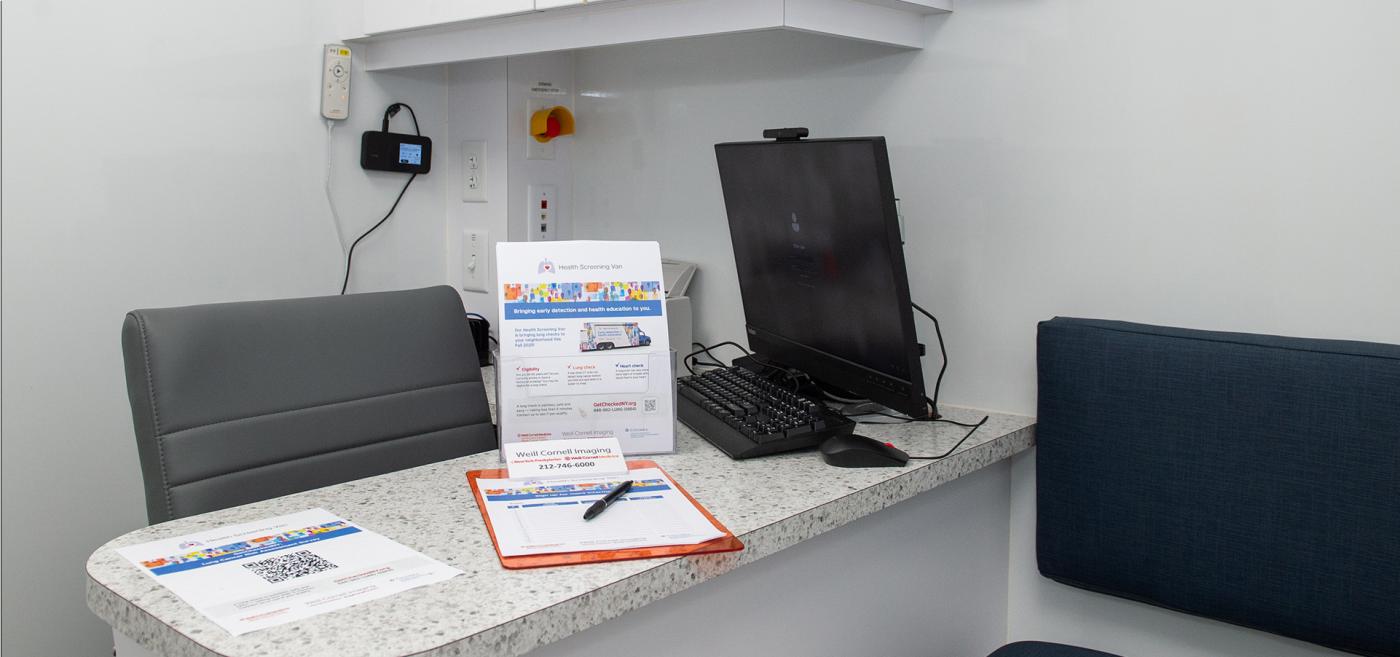 Health Screening Van office